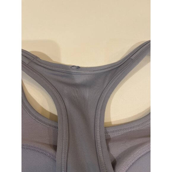 Nike Dri-Fit XL Sports Bra Racerback Gray Jordan Logo - Picture 4 of 6